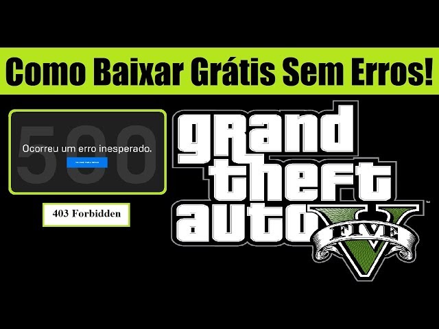 GTA V DE GRAÇA 