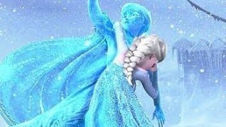 Frozen ending scene Anna turned into ice