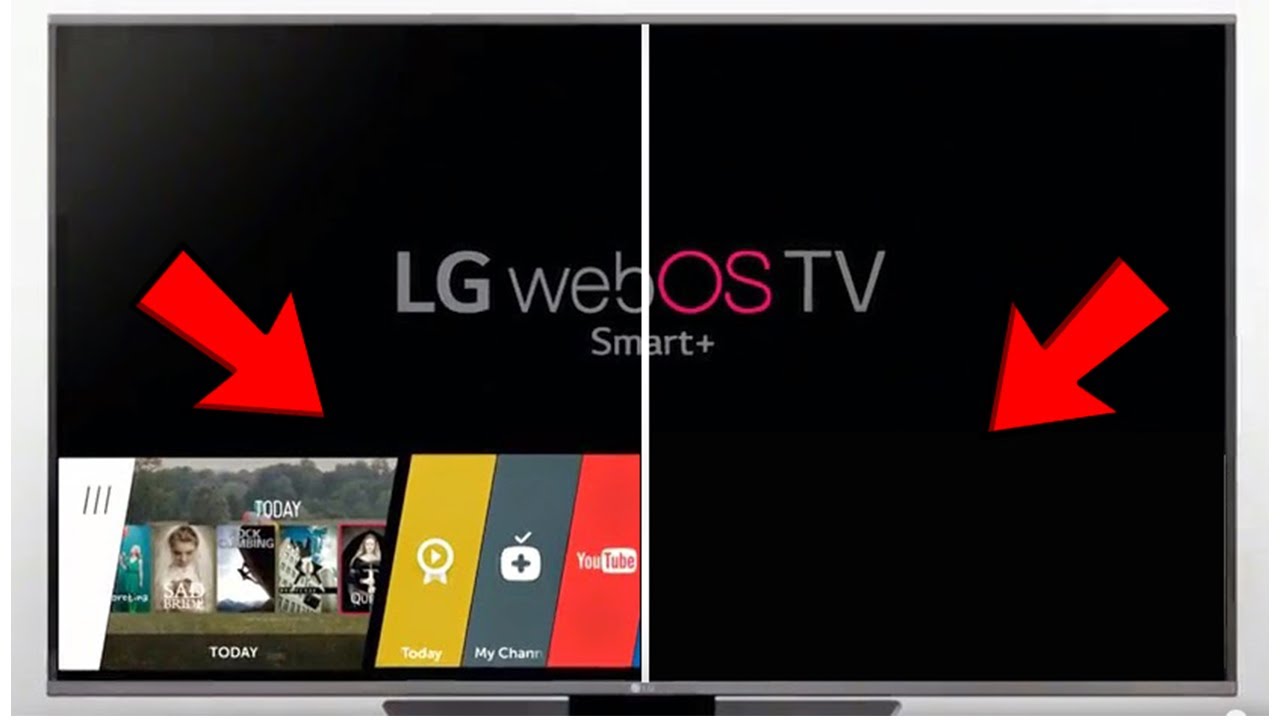 Jak usunac pasek menu aby sie nie wyswietlal przy wlaczaniu telewizora LG  OLED SMART TV - YouTube