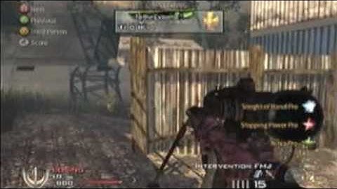 MW2 Intervention 1v1 with a Friend