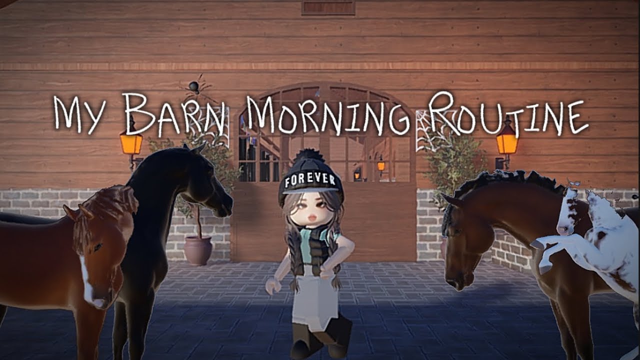Strideway Barn My Barn Morning Routine || Strideway Series, episode 14 - YouTube