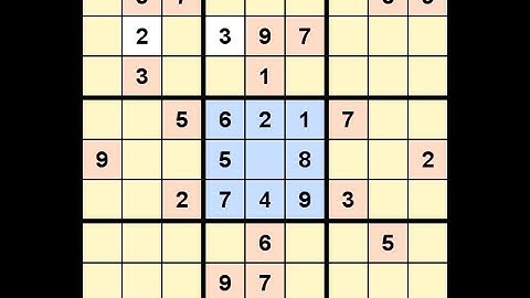 How to Solve Globe and Mail Sudoku Five Star August 28, 2022