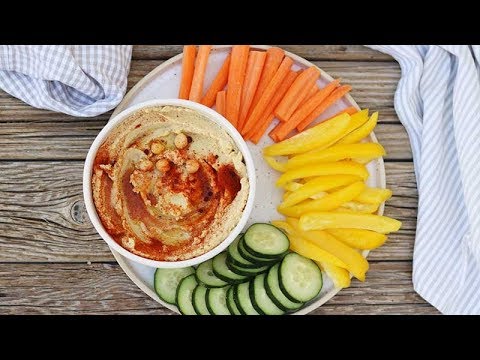 Video: Hummus Con Verduras