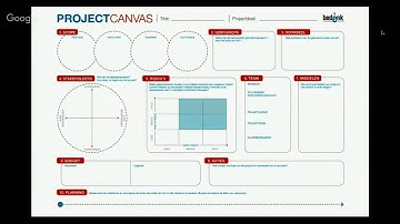 Project Canvas webinar (Dutch)