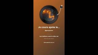 Je Cours Après Le Temps