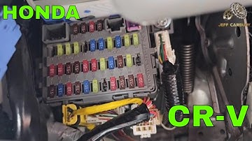 Fuse Box Locations & Diagrams || Honda CRV {06-12}