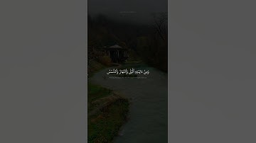 ومن آياته الليل والنهار | محمد صديق المنشاوي | سورة فصلت
