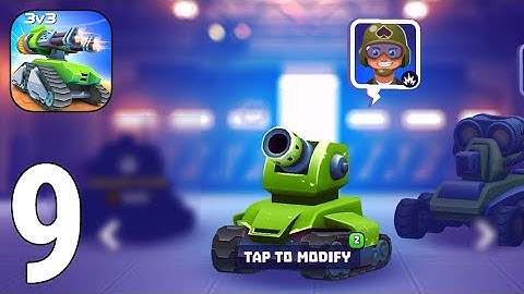 Tanks A Lot - 3v3 Brawls Gameplay Walkthrough Part 9 - Grenade Parade Headhunt MVP [iOS/Android]