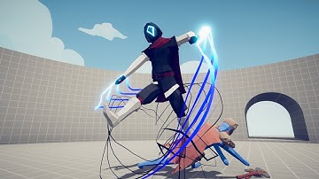 TABS | Neon Assassin Vs Every Units Totally Accurate Battle Simulator