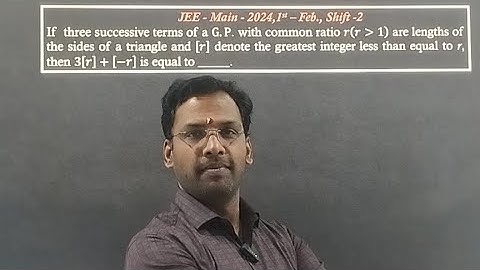 🚀JEE Main 2025 PYQ🔥| Geometric Progression | Dr. Vipin Jaiswal