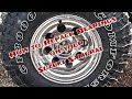 Suzuki Samurai front wheel bearing service: How to repack your front wheel bearings.