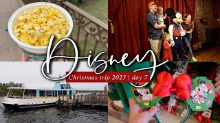 Christmas Merch, Snow White Dinner, +  Disney Stroller Organization | Disney Day 7 Vlog