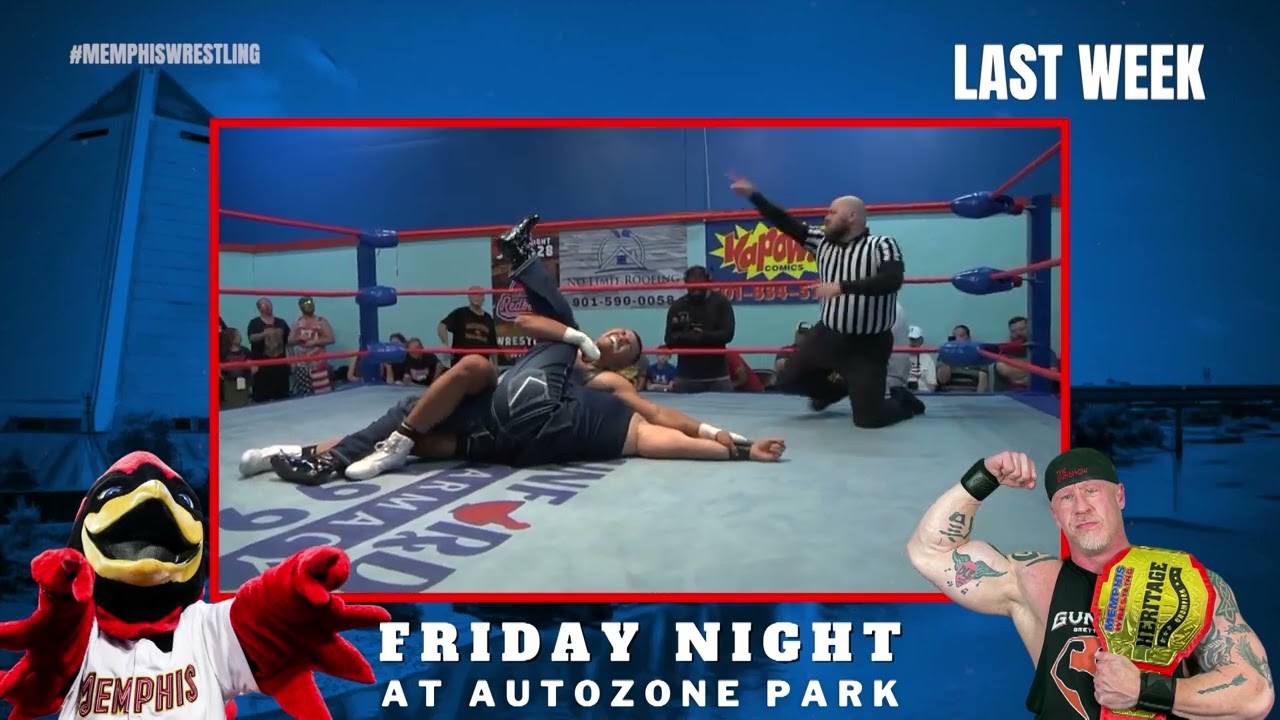 LAST WEEK Tim Grind nearly pulled it off!  |  MEMPHIS WRESTLING