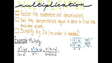 3.2.3 Multiplying and Dividing Rational Expressions