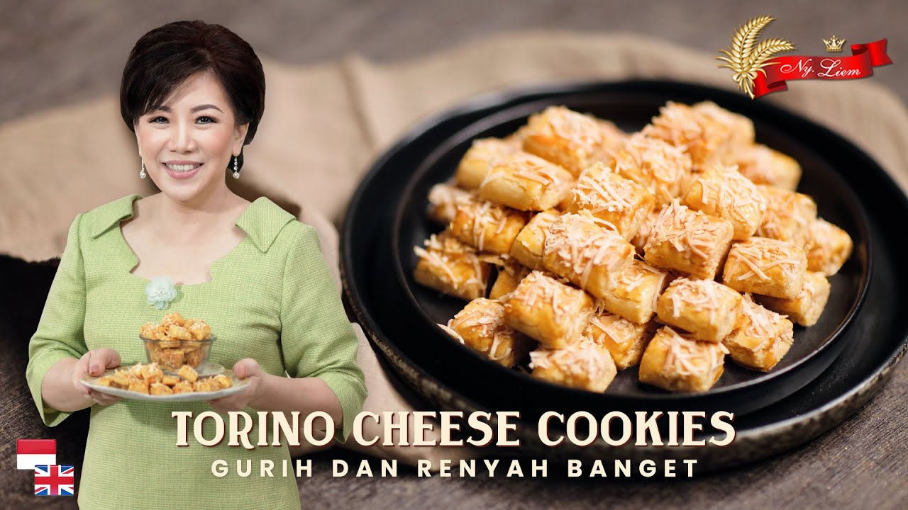 Mirip KASTENGEL, SUPER RENYAH dan GURIH! Resep KUE KERING TORINO ala Ny Liem 100% Crunchy...