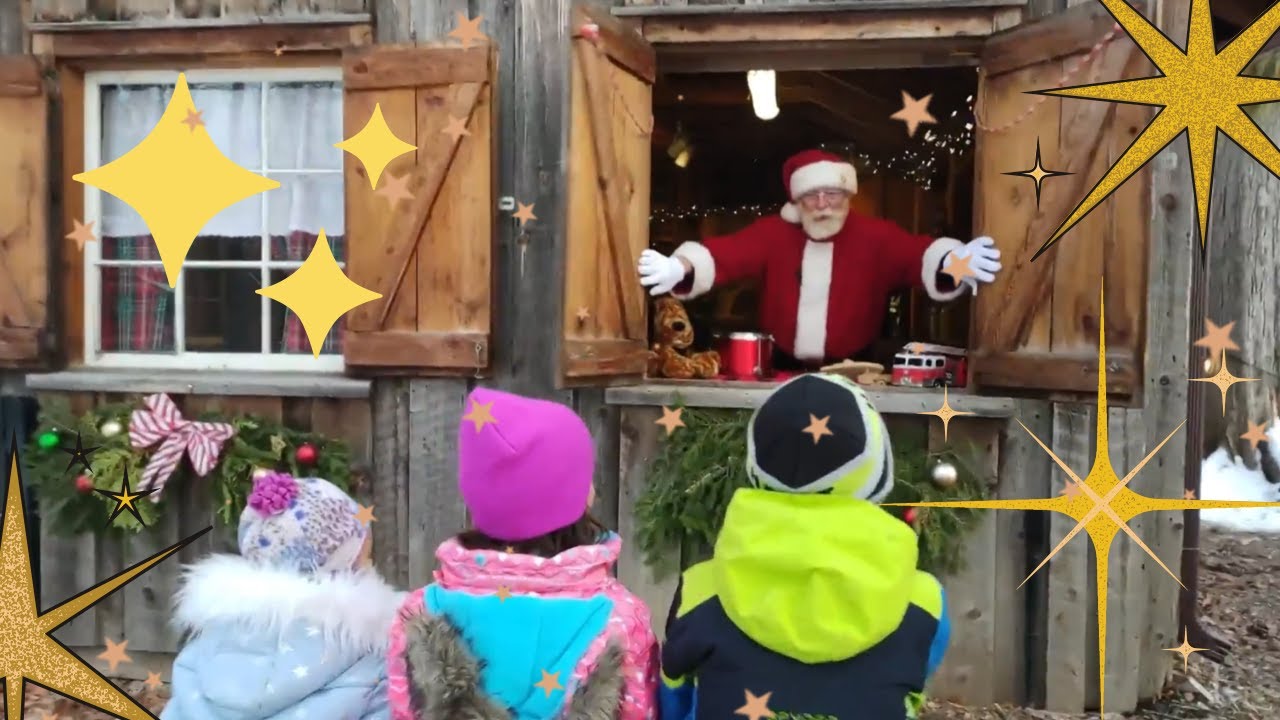 WATCH THE BEST SANTA VISIT EVER I Casa Loma, Black Creek Pioneer ...