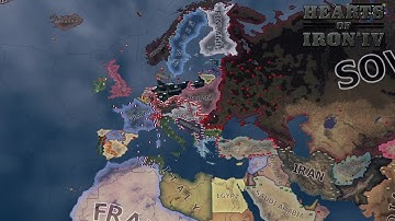 Europe in four faction - Hoi4 Timelapse