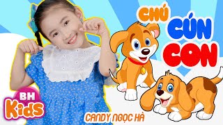 Video thumbnail of "Chú Cún Con ♫ Candy Ngọc Hà ♫ Nhạc Thiếu Nhi Con Vật Vui Nhộn [MV 4K]"