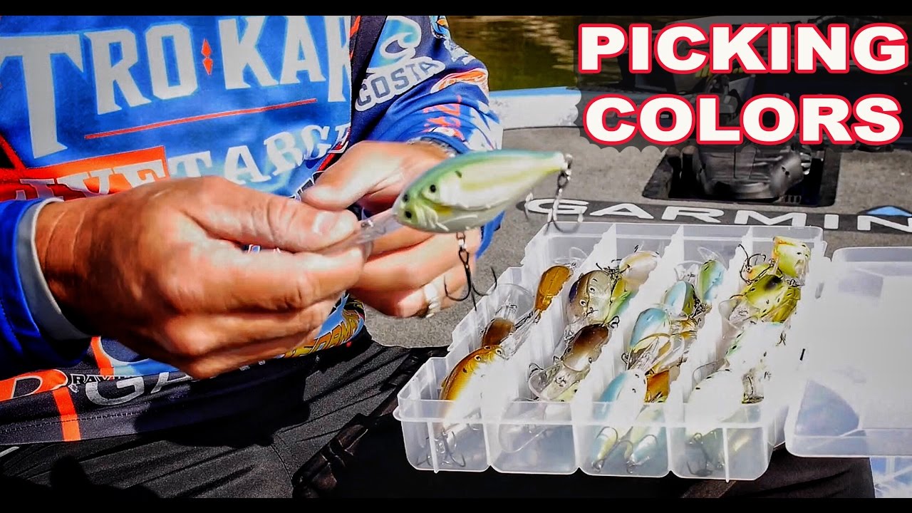 Save Money – How to choose the right color crankbaits for Bass Fishing – Instructional Series