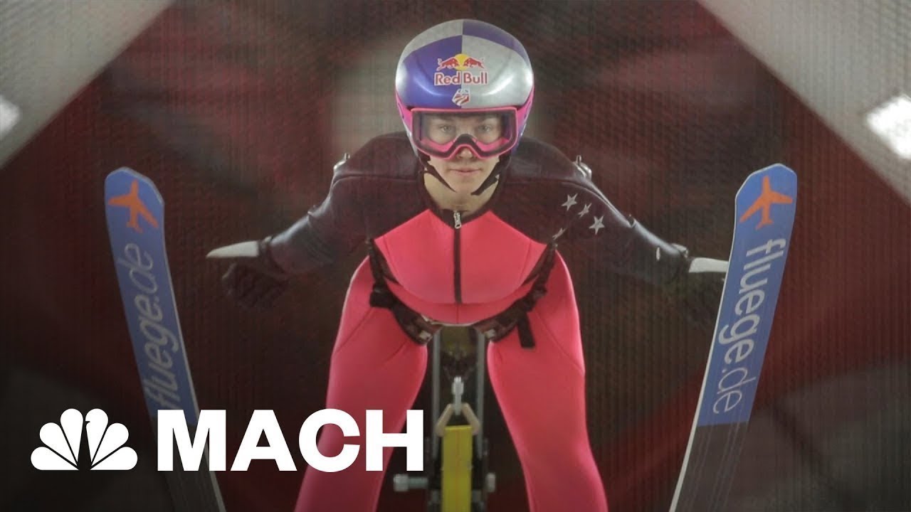 Learning To Fly Wind Tunnel Training Takes Ski Jumping To New Heights Mach NBC News