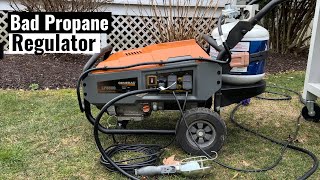 Will a Cheap $40 Carburetor Breathe New Life Into This Machine?  Generac LP5500 Generator