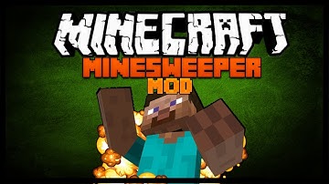 Minecraft Mod Spotlight - MINESWEEPER MOD 1.17 - MINESWEEPER IN MINECRAFT !