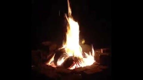 Silly String Can in CampFire