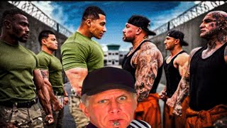 US Marines VS Ex-Convicts (Who is Stronger?)reactionVD