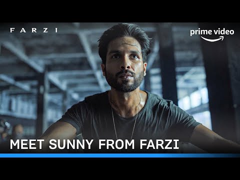 Meet The Artist - Shahid Kapoor A.K.A Sunny | FARZI | Prime Video India