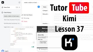 Kimi - Lesson 37 - Writing Poetry