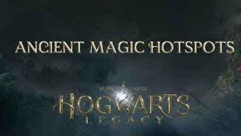 Hogwarts Legacy (PS5)- Ancient Magic Hotspot in West Forbidden Forest