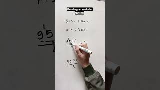 Pembagian Metode Gasing gdanang Asyk Dan Menyenangkanpembagian math mathematics matematika