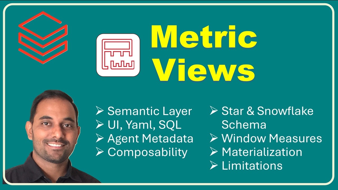 introducing databricks uc metric views integration |... Databricks Metric Views Explained | Build a Semantic Layer Step-by-Step ...