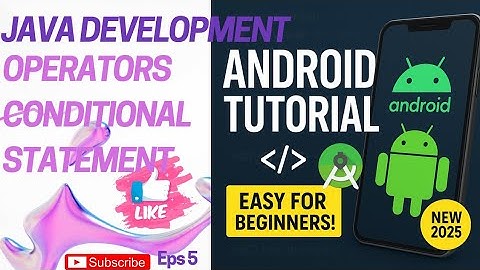 Learn Java Basics:Operators, Conditional Logic, Unary, If Statements Explained | Full Beginner Guide