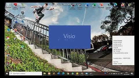 cara membuka, menyalakan, mengecek ketersediaan xampp & membuat erd  sederhana di visio
