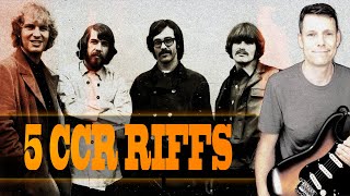 5 Iconic CCR Riffs - Guitar Breakdown | Live Stream #28 | Creedence Clearwater Revival