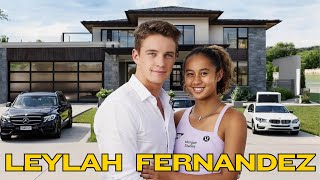 The Lifestyle of Leylah Fernandez 2025★Wimbledon Champion 2025, Age, House, Hobbies, Cars, Net Worth