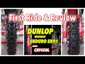 Dunlop Geomax Enduro EN91 Tire / Initial Ride and Review