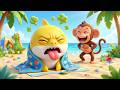 Baby Shark is Sick – T-Rex Doctor 🩺 Cute Shark &amp; Dinosaur Hospital Adventure for Kids Nursery
