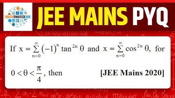 Geometric Progression JEE Mains 2020 PYQs | GP | Algebra