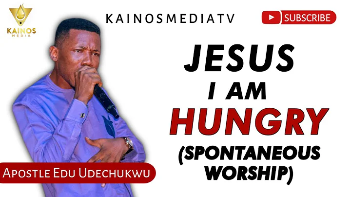 Jesus I'm Hungry Spontaneous Worship By Apostle Edu Udechukwu 😭😭😭