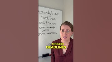 3 Reasons Agile Teams Break Down (and How to Prevent It)