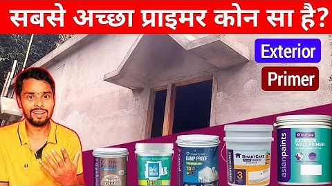 Exterior Best Primer? | Which Is The Best Exterior Wall Primer