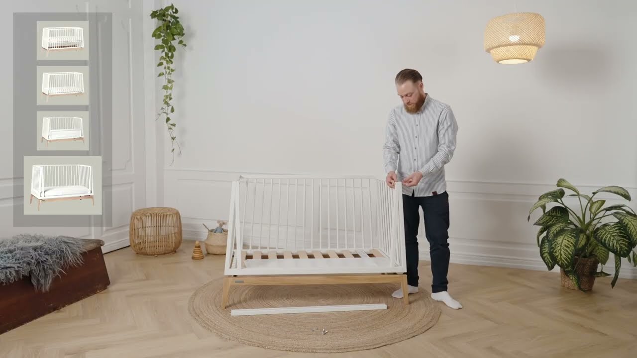 Leander Luna™ Babybett – 4 flexible Einstellungen