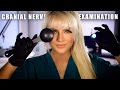 Walkin clinic cranial nerve examination  physical  asmr detailed personal attention