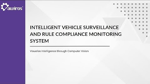 AWIROS COMPUTER VISION