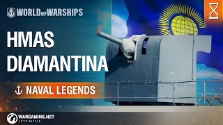 Naval Legends: HMAS Diamantina | World of Warships