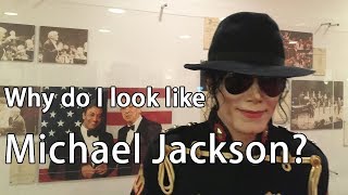 Michael Jackson imitator | Interview scene at the Cannes Film Festival, France