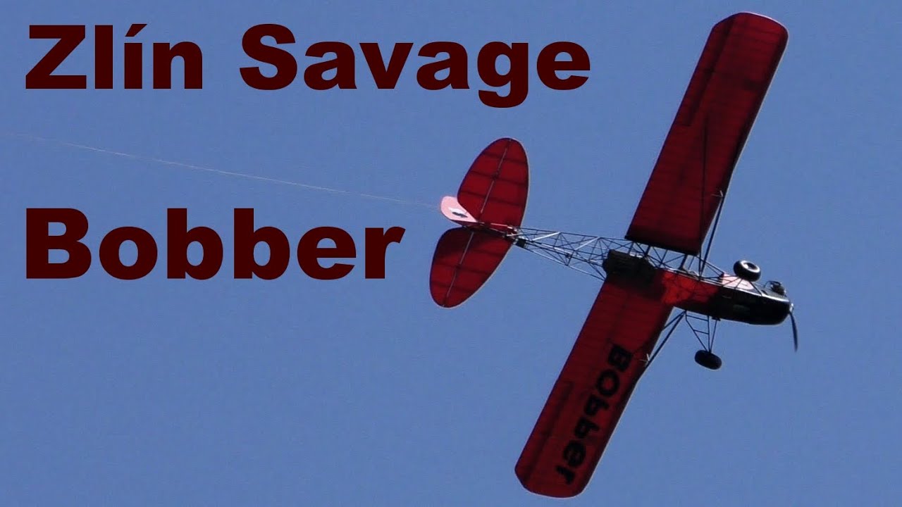 Zlin Savage Bobber, giant scale RC tow plane, Hranice 2020