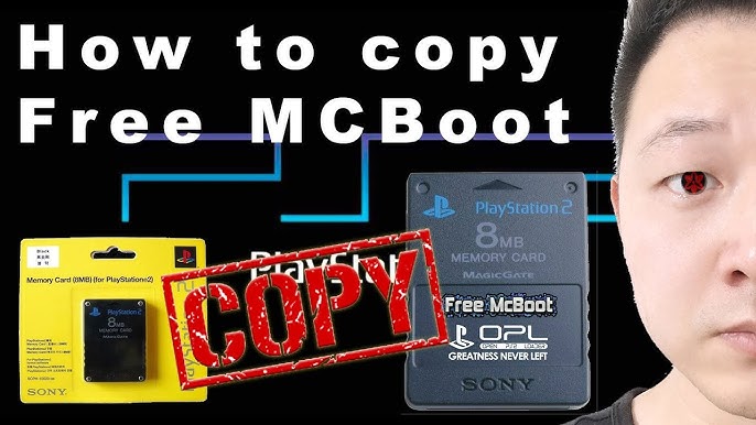 PS2 - Memory Card labels for Free McBoot